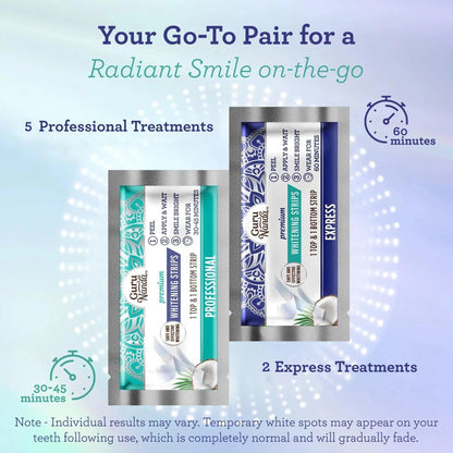 GuruNanda Teeth Whitening Strips
